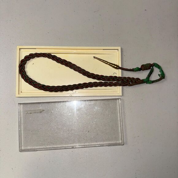 WW1 US Army Fourragere Award French Cord Military Regulation Shoulder Decoration - Picture 5 of 9